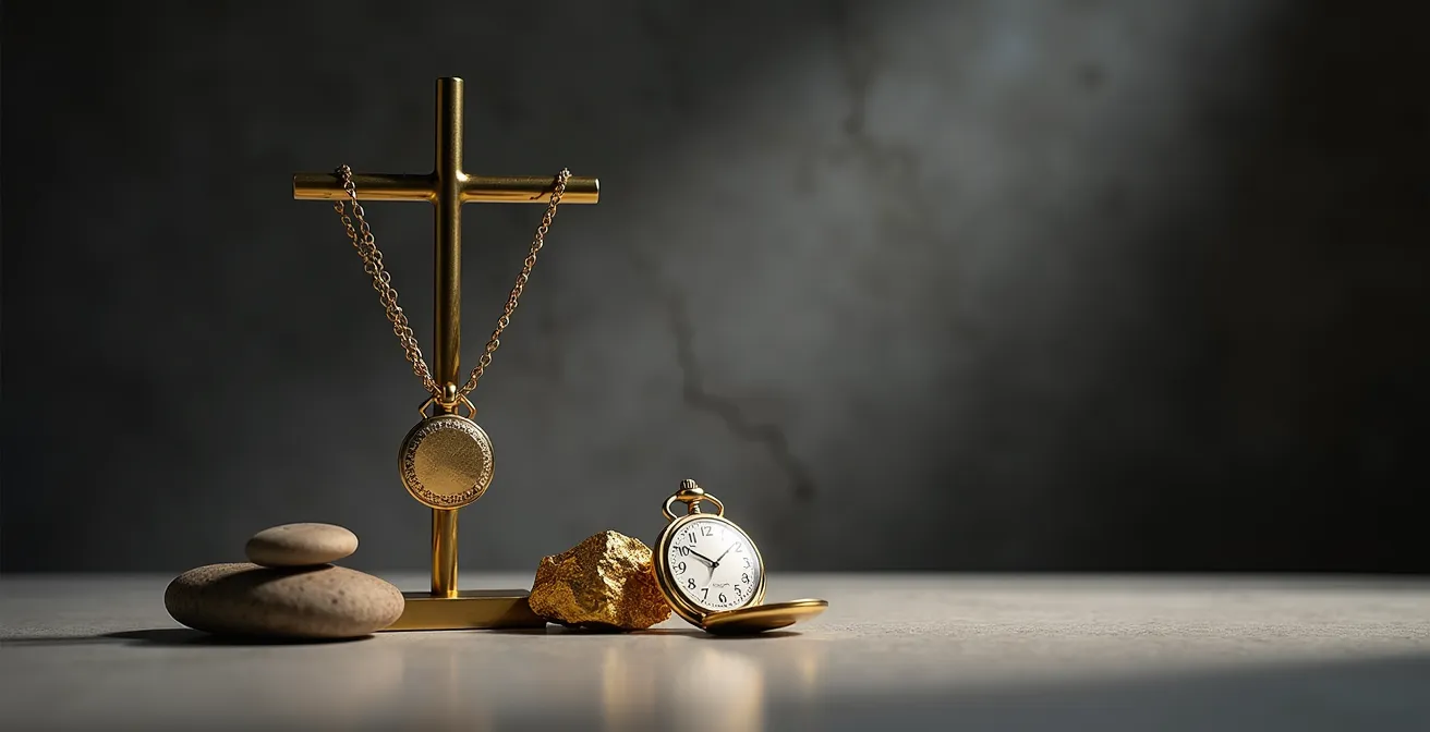 Detailaufnahme einer hochwertigen Statement-Kette als Wertanlage