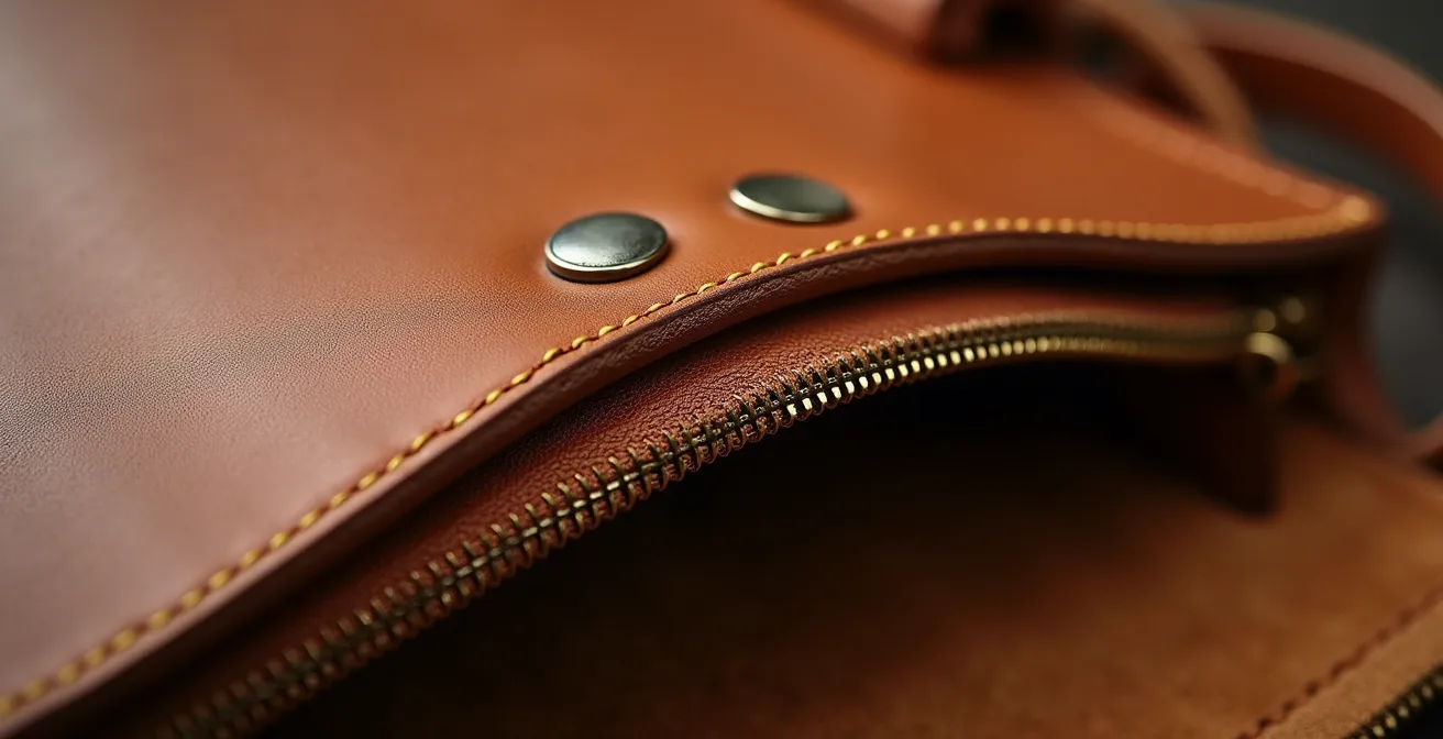 Elegante Darstellung einer wandelbaren Tasche für verschiedene Tageszeiten und Anlässe