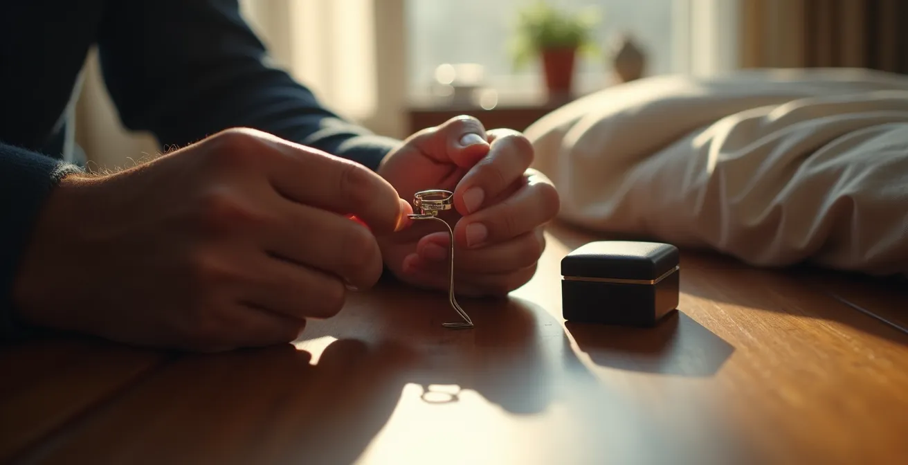 Verschiedene Methoden zur diskreten Ermittlung der Ringgrösse dargestellt